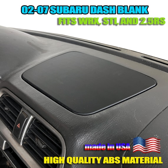 02-07 Subaru Impreza WRX STI Center Dash Insert - BLANK - Etsy