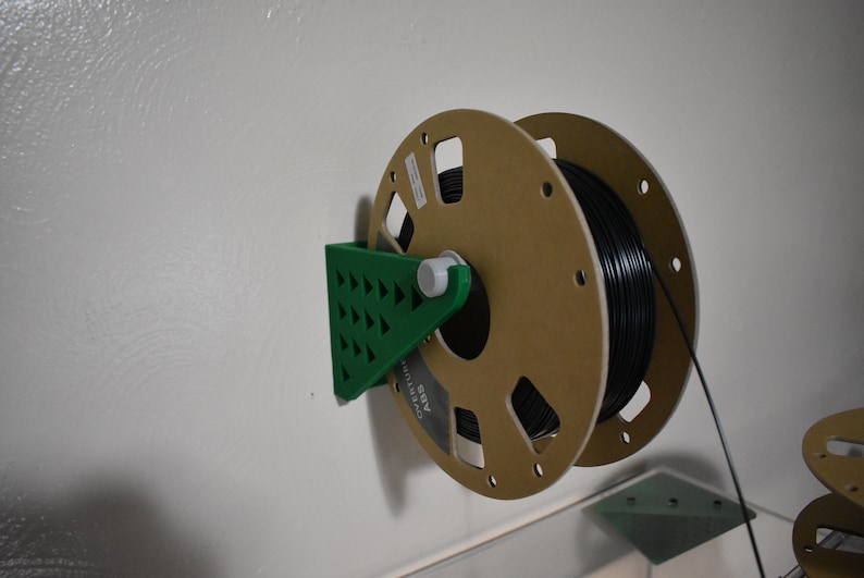 Filament Spool Holder Wall Mount .STL Download Etsy