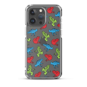 Waterparks Frogs iPhone Case Clear Phone Covering 14, 15 Pro Plus