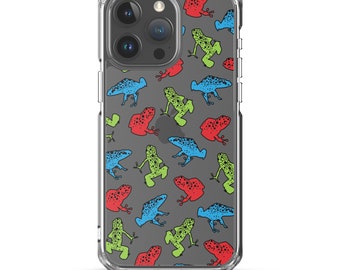 Waterparks Frogs iPhone Case Clear Phone Covering 14, 15 Pro Plus