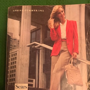 Vintage 1982 Sears Spring and Summer Catalog