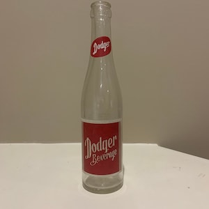 Dodger Beverage Soda Bottle
