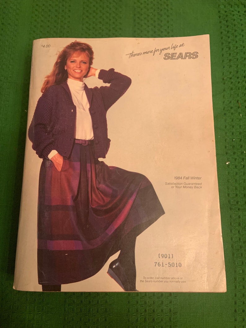 Vintage 1984 Fall and Winter Sears Catalog Etsy