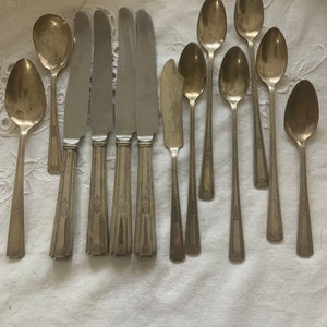 Vintage National Silver Lady Grace Silverplate