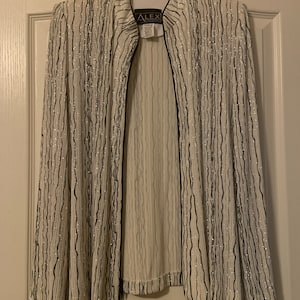Long Sleeved Sequined Jacket