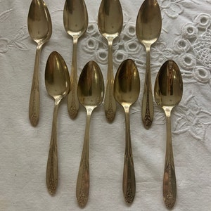 Prince Royal Silverplate Teaspoons (8)