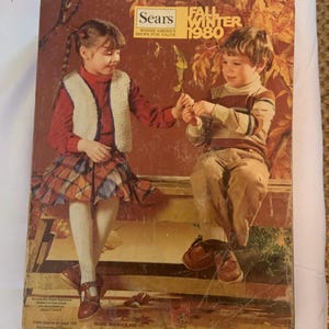 1980 Vintage Sears Fall and Winter Catalog