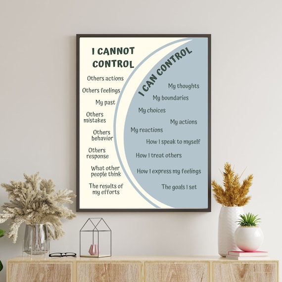 Mental Health Decor Feeling Wheel Chart Therapy Office Desk Decor for  Psychology Room, Calming Corner for School Counseling Classroom Office,  Anxiety
