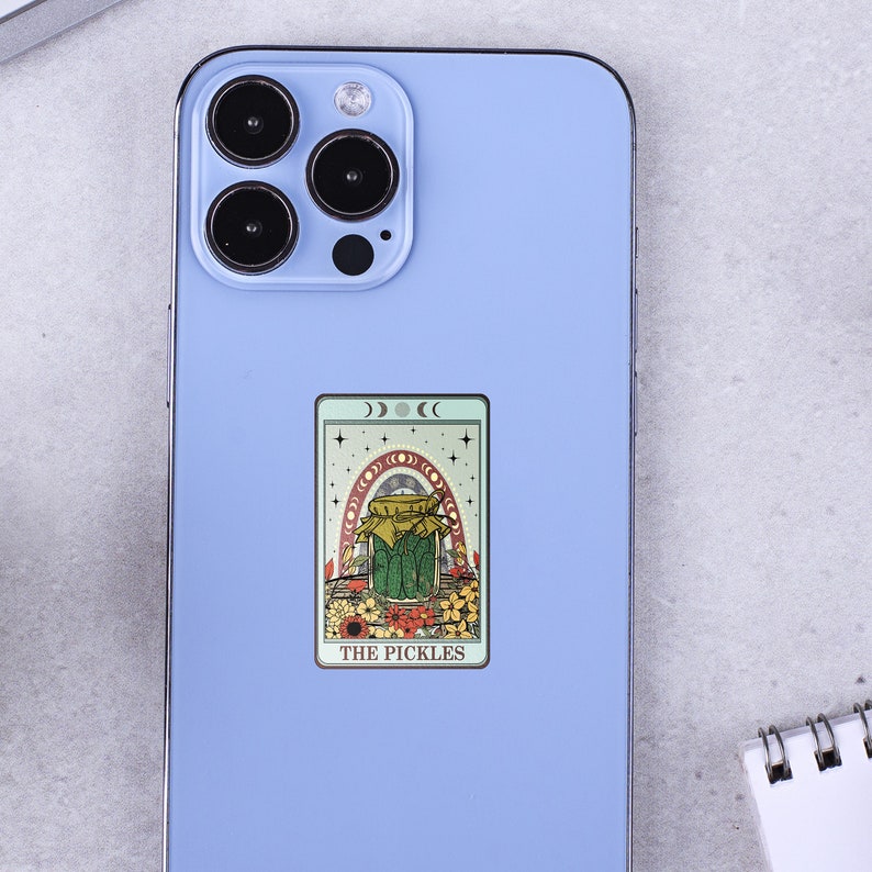 The Pickles A Tarot Card Design With a Twist of Pickle Your Fortune