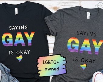 Say Gay Shirt, Florida Don't Say Gay Bill, Protect Trans Kids, Say Gay Florida, LGBTQ Shirt, Say Gay Shirt, Protect Trans Youth, Pride Month