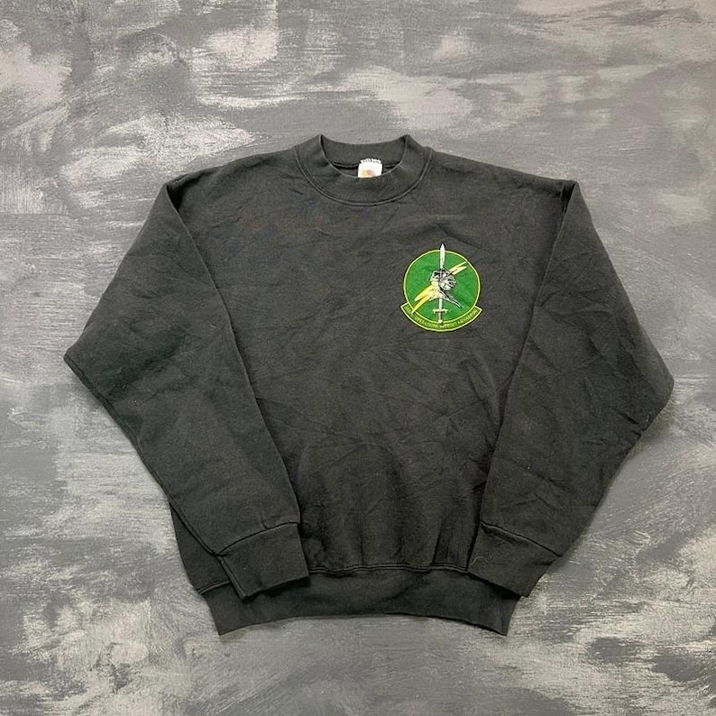 Vintage 152nd Operations Support Squadron Sweatshirt Large 1990s 152nd Airlift image 1