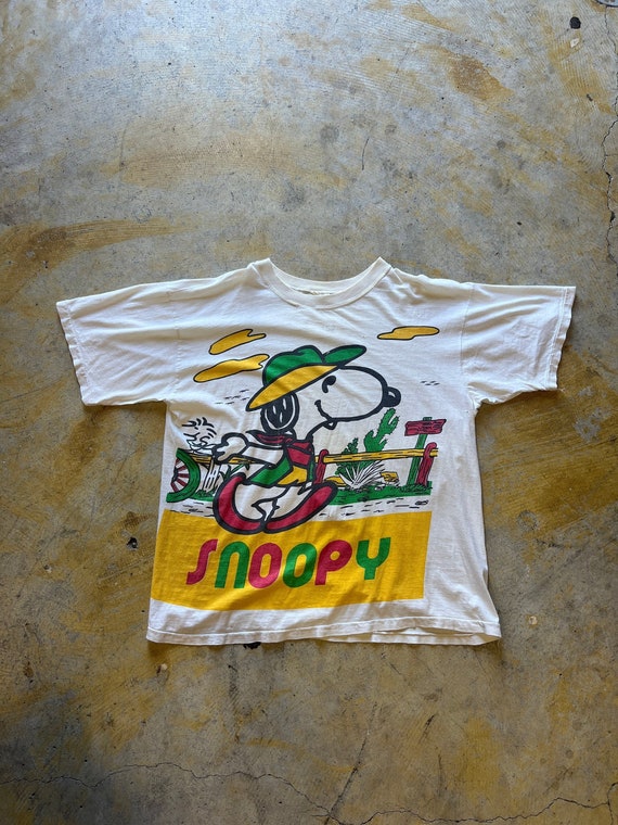 Vintage peanuts shirt white Gem