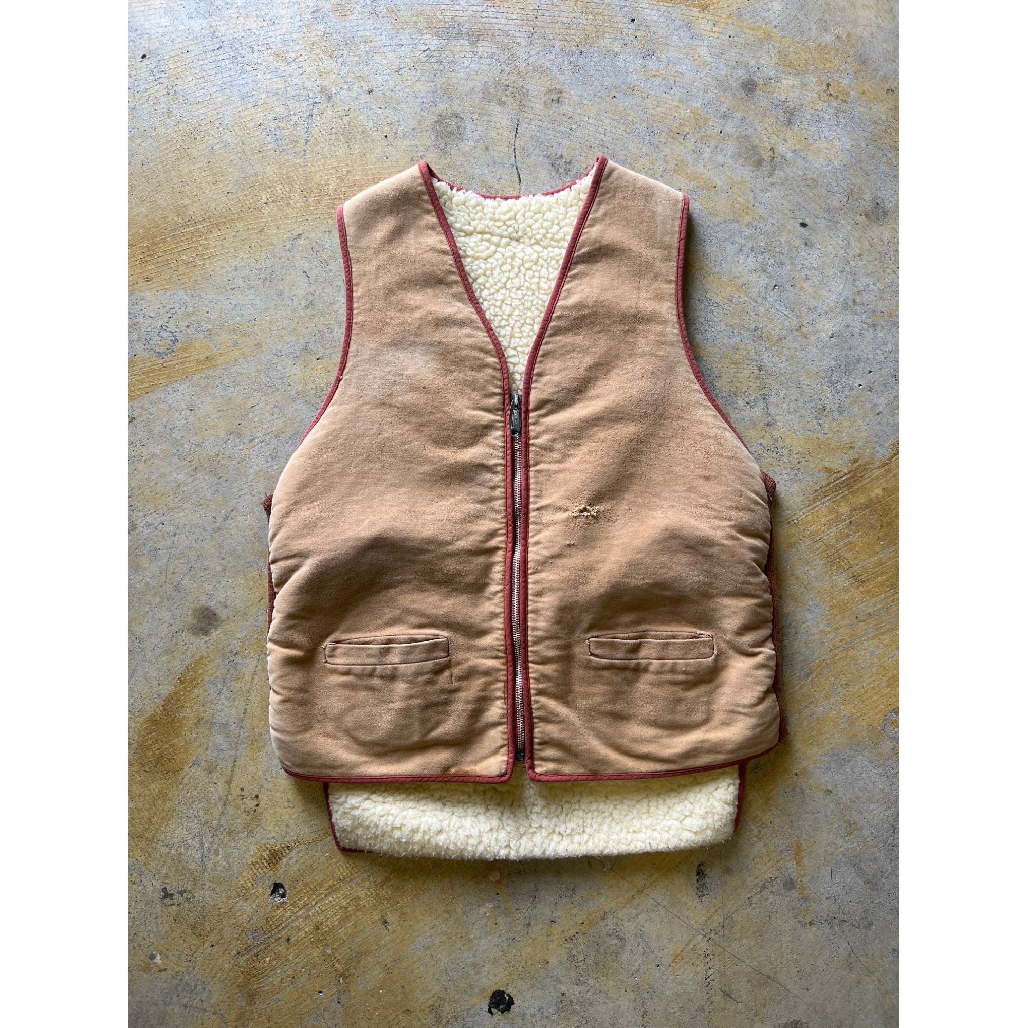 Orchard Vest - 14 oz Japanese Duck Canvas — GREASE POINT