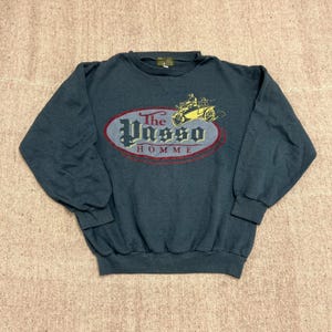 Vintage Passo Homme Sweatshirt Herren Large 1990s