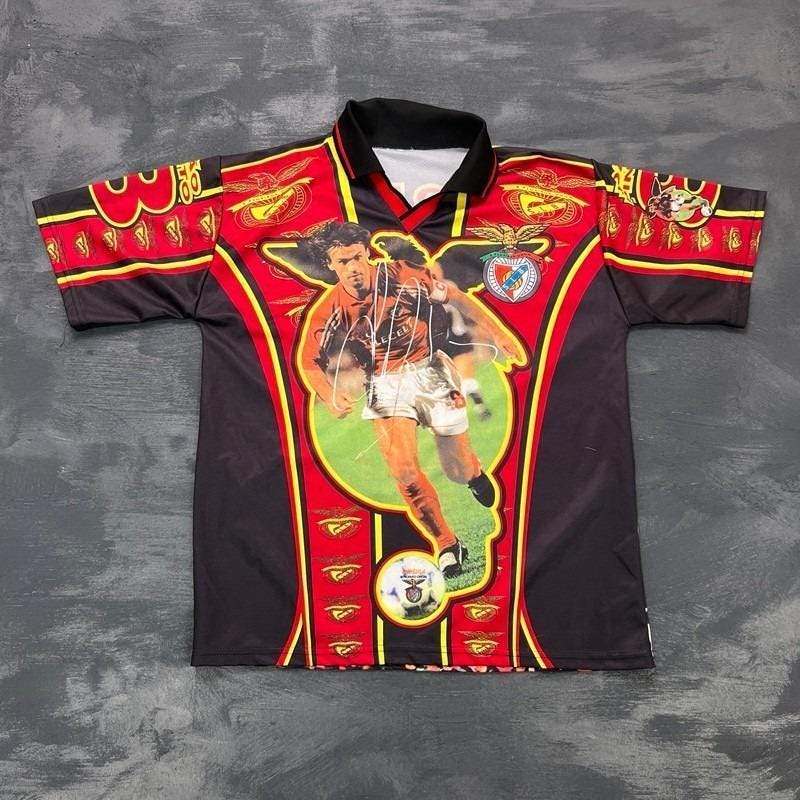 Vintage Joao Pinto Jersey Mens Large 1990s Portugal Benfica - Etsy