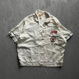 Texaco Work Shirt - Etsy