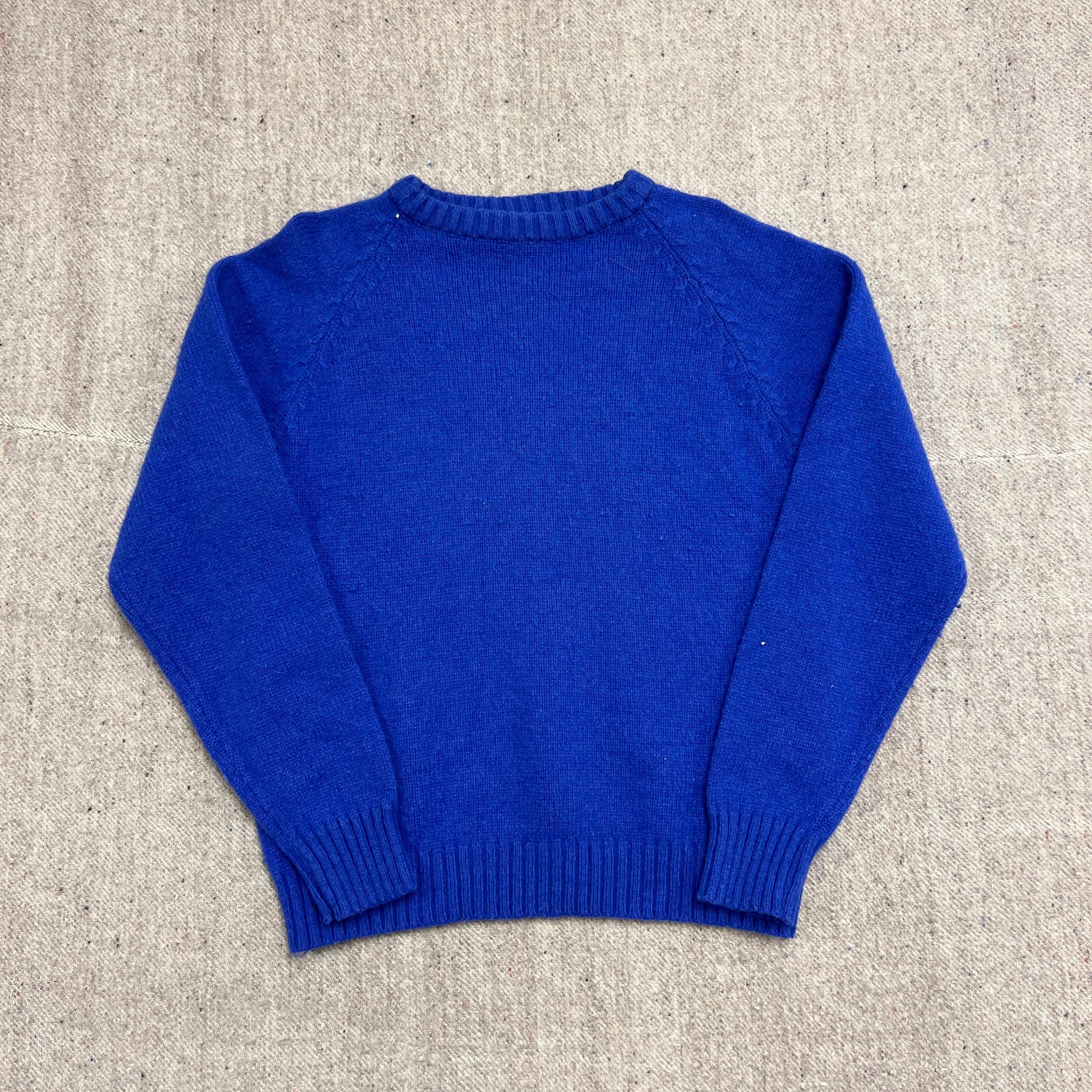Vintage Mcgregor Sweater Medium Blue 1980s Wool - Etsy