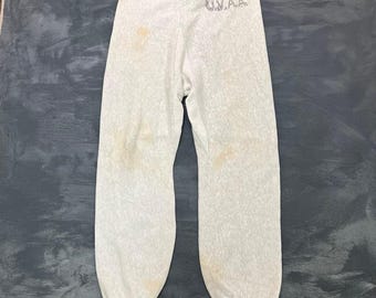 Vintage Champion Reverse Weave Bucknell Sweatpants USA XL Gray