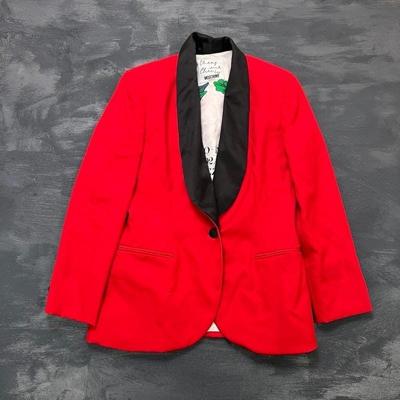 Moschino Cheap and Chic Suit - Etsy