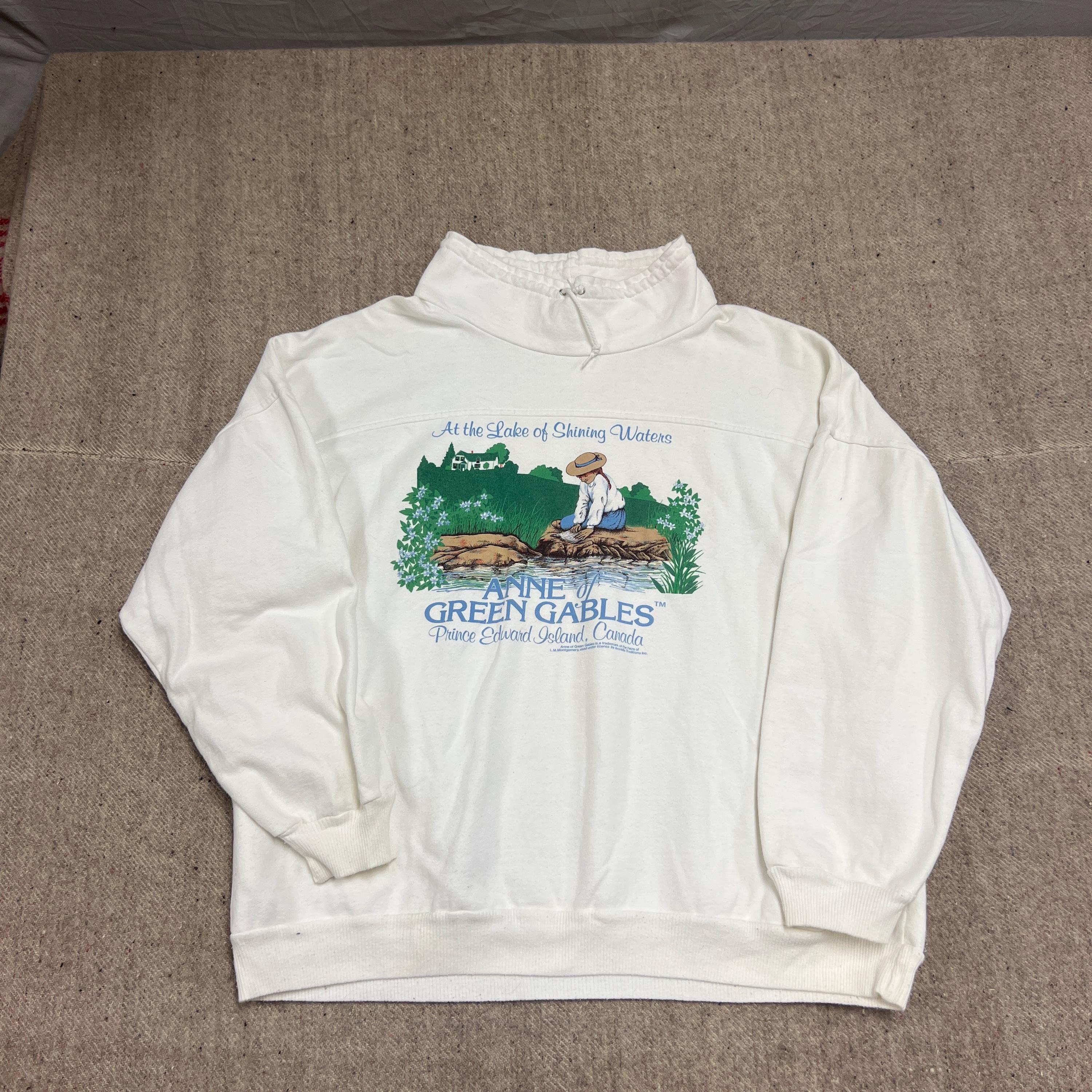 Vintage Anne Green Gables Sweatshirt XL White 1990s - Etsy