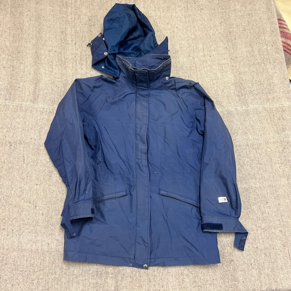 The North Face, Vintage The North Face Jacket Women's Medium Blue 1970s Brown Label