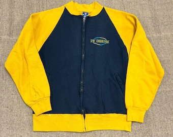 Vintage University Of Wisconsin Oshkosh Sweatshirt XL Blue 1990s Champion