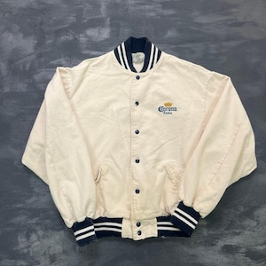 Vintage Corona Extra Beer Sweatshirt Mens XL White 1990s Roots