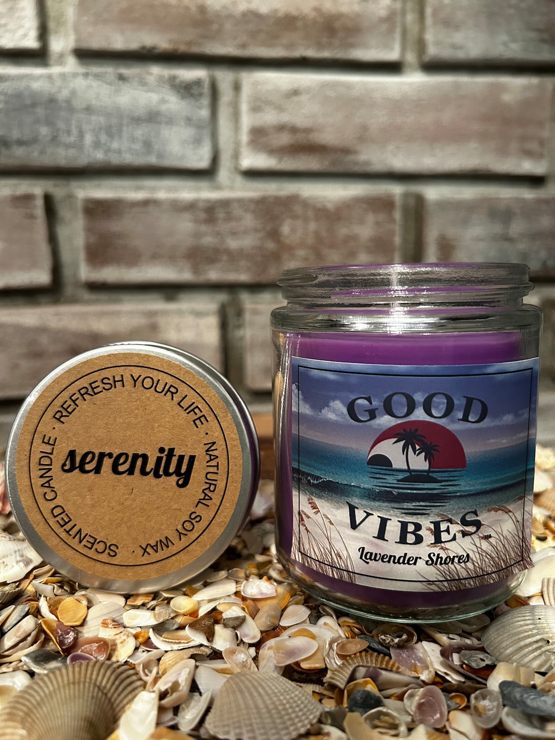Soy Wax Scented Candles | Good Vibes Scented Candle | Aromatherapy for ...