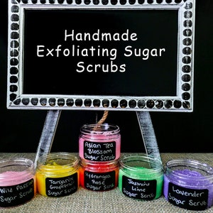 Exfoliating Sugar Scrubs