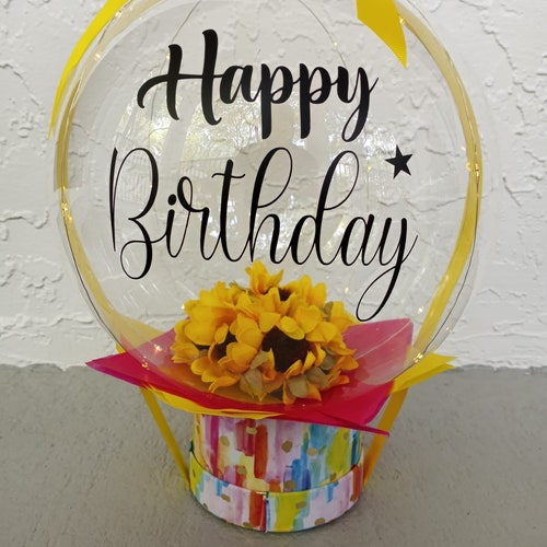 BOUQUET FLOWERS BALLOON - discount Sunflowers