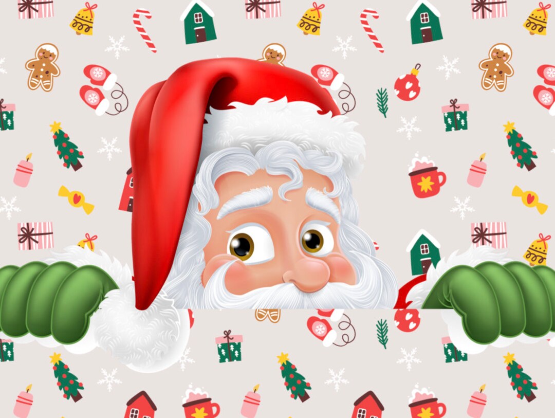 Christmas Santa Printable - Etsy