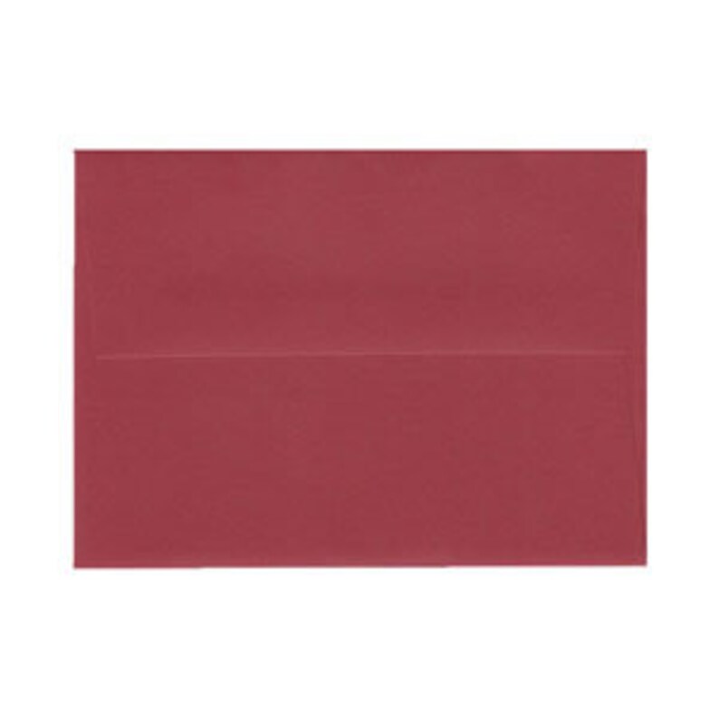 Scarlet Red Matte Smooth Premium Envelopes in A7, A7+, A7++, RSVP (4 ...