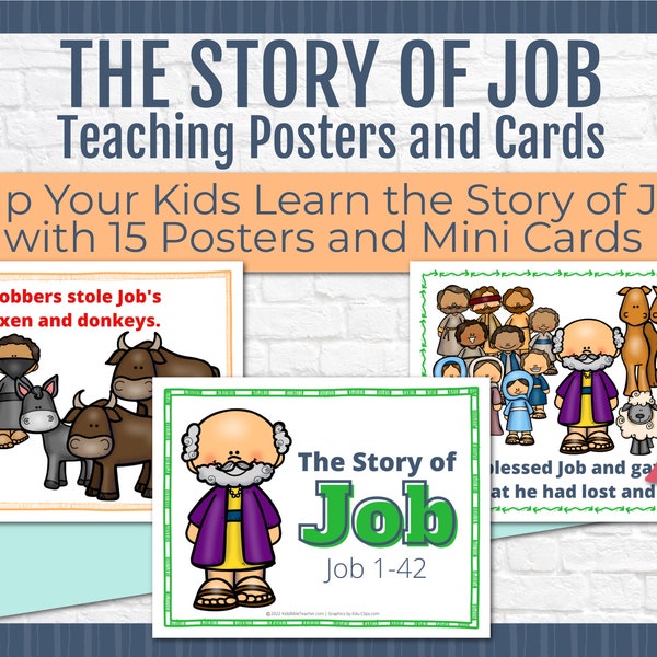 Story of Job - Etsy