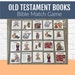 Old Testament Matching Game, Bible Elementary Sunday School Activity, Church Sermon Game, Kids ...
