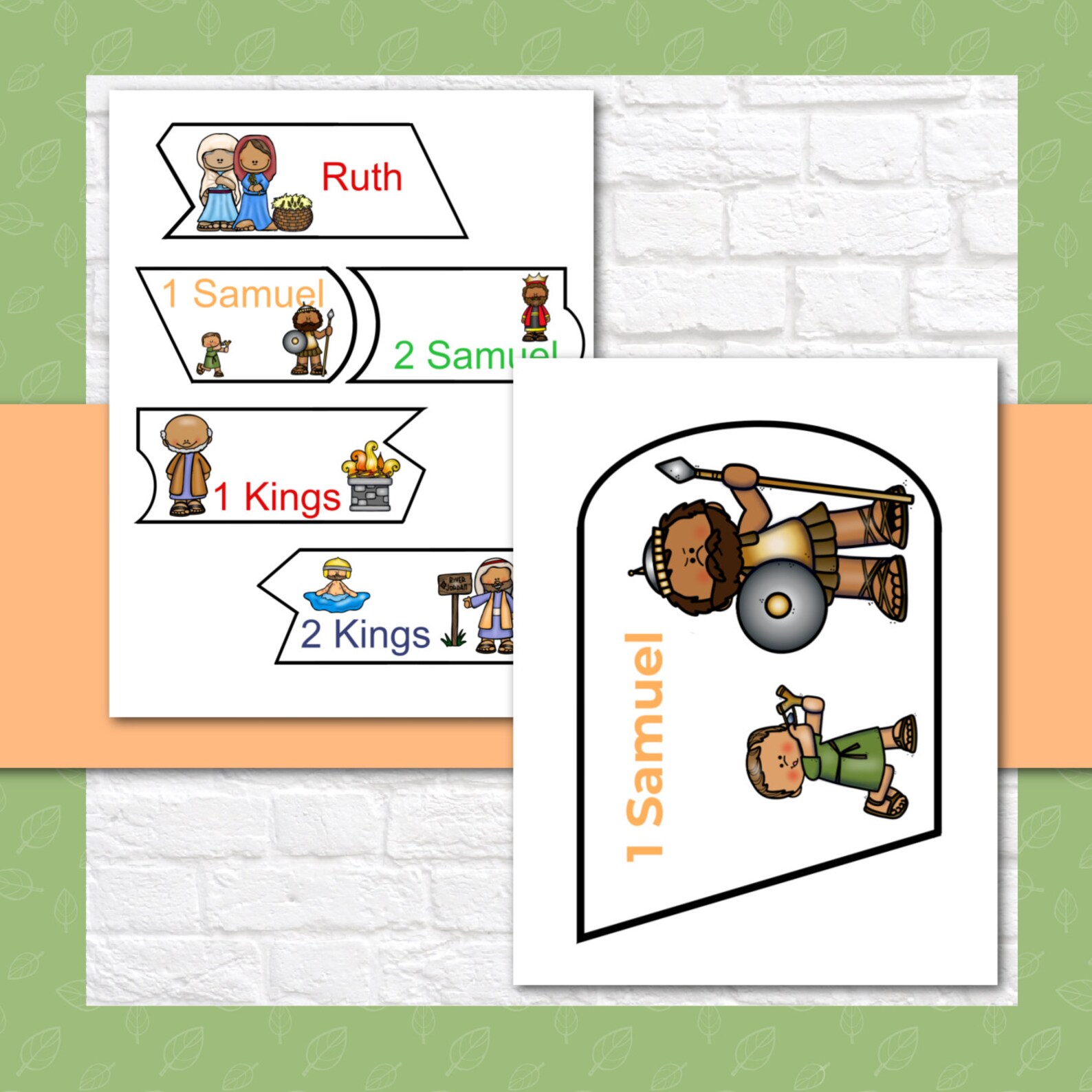 Old Testament Books of the Bible Puzzle, Bible Game for Kids Floor ...