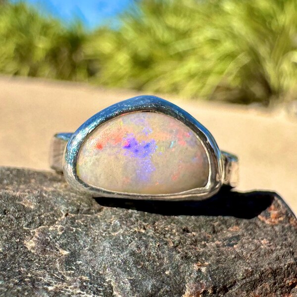 Opal Stacking Ring - Etsy