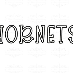 Hornets PNG: School Spirit Digital Download