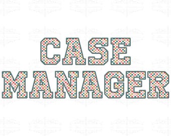 Case Manager PNG for Sublimation, Digital download