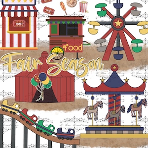 Fair Season PNG for Sublimation, County Fair Digital Download, Fair Digital Design, Fair Shirt Design, Let&#39;s Go To The Fair PNG, State Fair