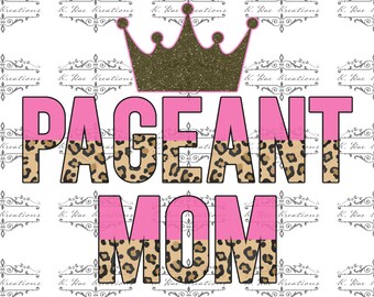 Concorso Mamma Leopardo Rosa PNG - Design Digitale (Download Digitale)