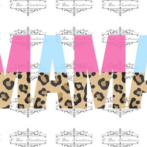 MAMA PNG for sublimation, Mama Pink and Blue digital download, Digital design for Tees and other items, Mom Mommy Momma PNG