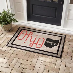 Ohio Home / Away Doormat / Ambigrams  / Ohio  / State