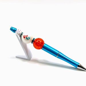 Ariel little mermaid inspired bubblegum bead pen !