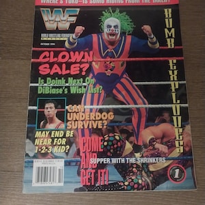 WWE WWF Wrestling Magazine January 1995 buy 2 get 1 half off