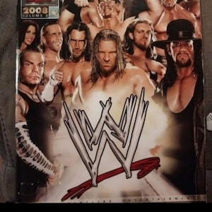 2008 Mark Henry Autographed WWE event program