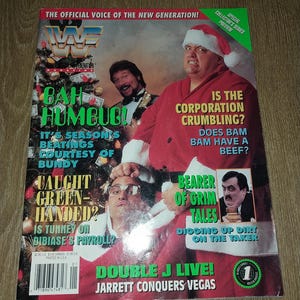 WWE WWF Wrestling Magazine January 1995