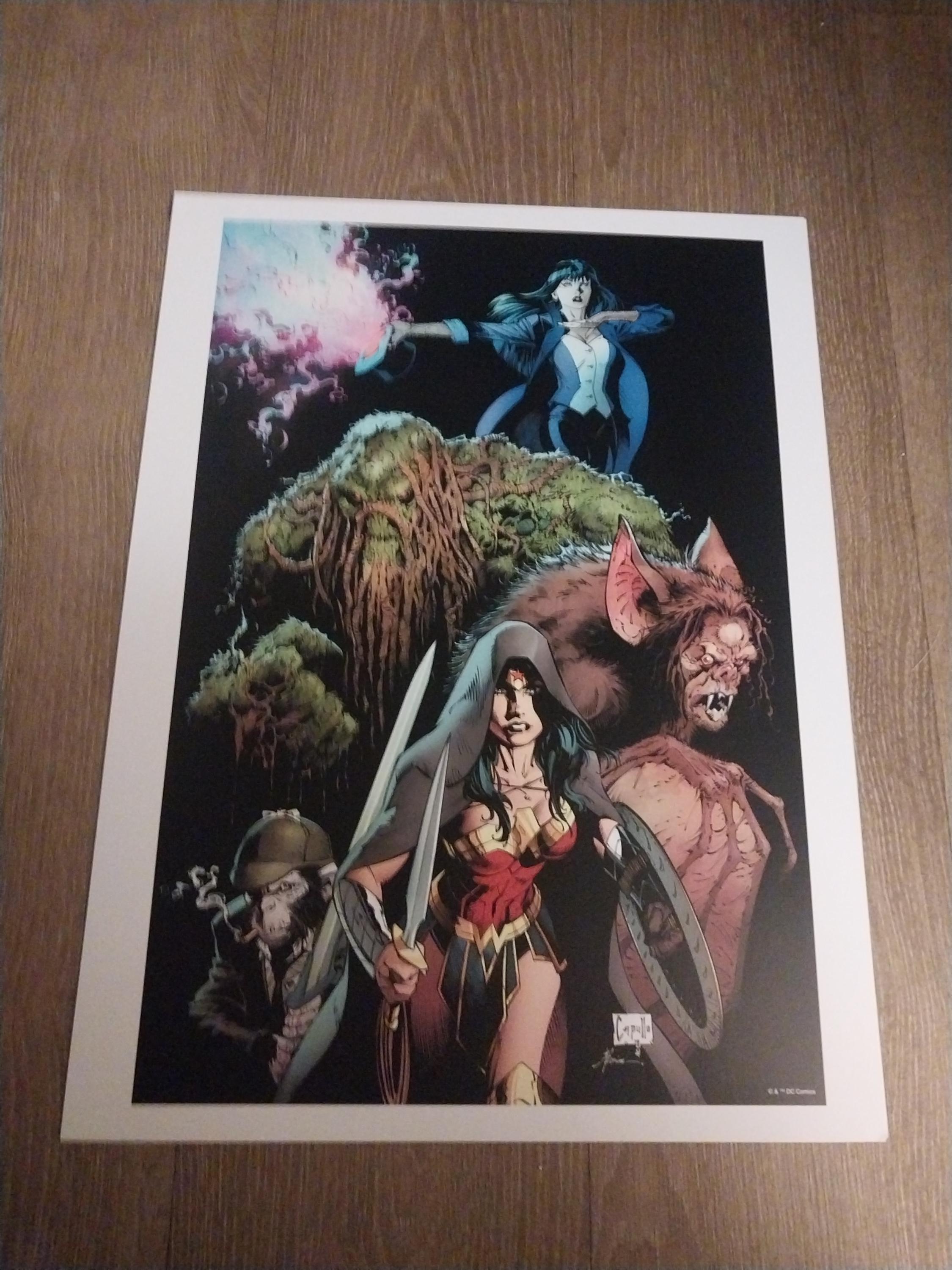 Comic Poster Greg Capullo DC Comics Poster - Etsy