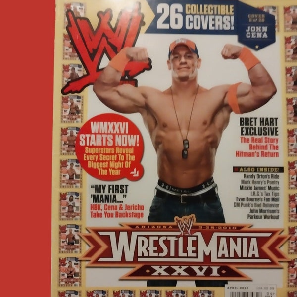 wwe magazine wwf John Cena