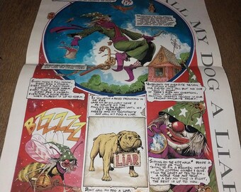 Grateful Dead Comic poster