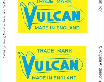 Vulcan Nähmaschine Sticker (Aufkleber)